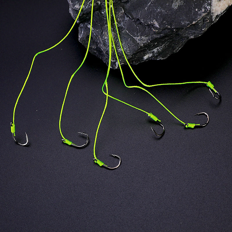 Snag-Resistant Spring Hook Rig, Barbed, Sizes 7–13 – product photo