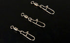 Brass Fishing Snap Connectors, Interlock Snaps, Sizes 2–14 – product photo