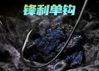 Eyed Barbed Single Hooks, High Carbon, Bulk 100 pcs – product photo