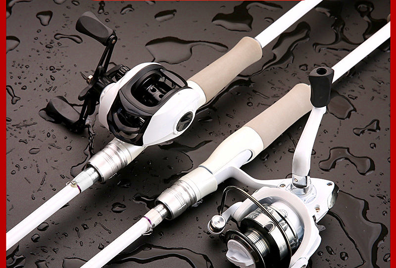 2-Piece Carbon Rod & Reel Combo, 1.65–2.4 m (5'5"–7'10") – product photo