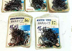 Barbed Saltwater Hooks, Senyu & Marushi Patterns, 100 pcs – product photo