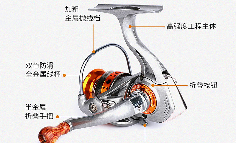 Mini Spinning Reel XO 150 for Ice and Small-Game Fishing – product photo