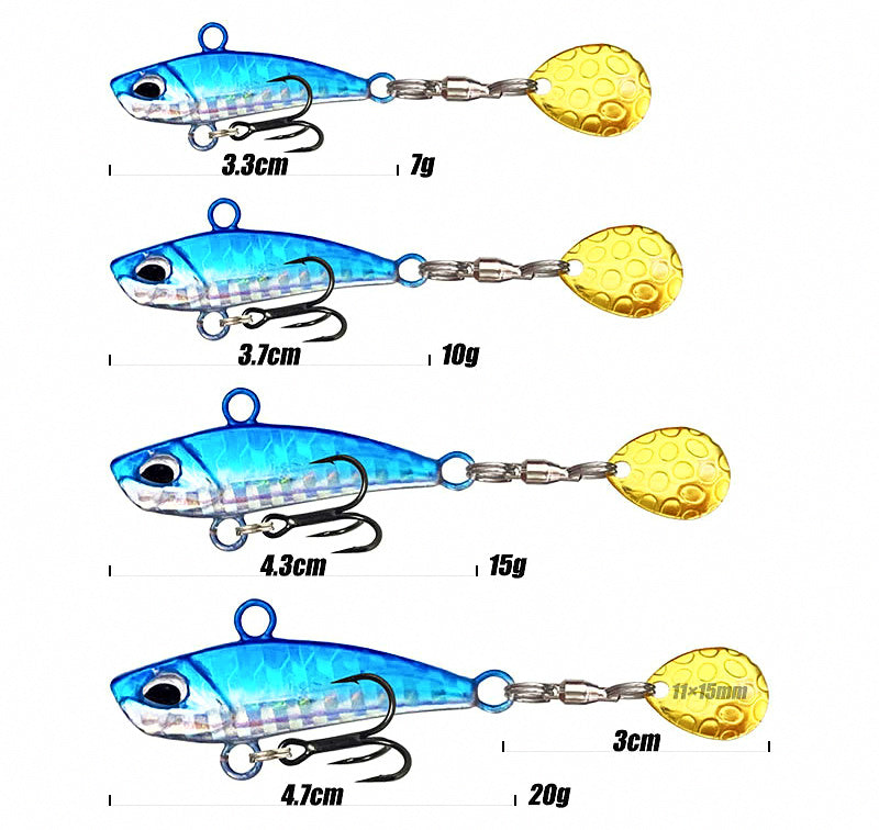 Micro Metal Jig, 7–20 g (0.25–0.7 oz), Bare or Rigged – product photo