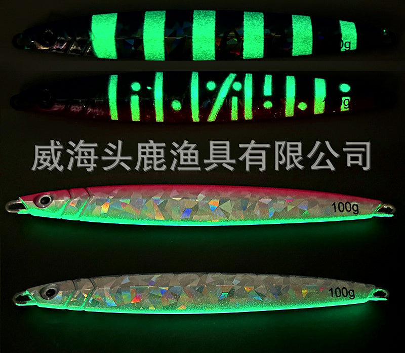 Laser Glow Slow Pitch Jig, 40–200 g (1.4–7.1 oz) – product photo