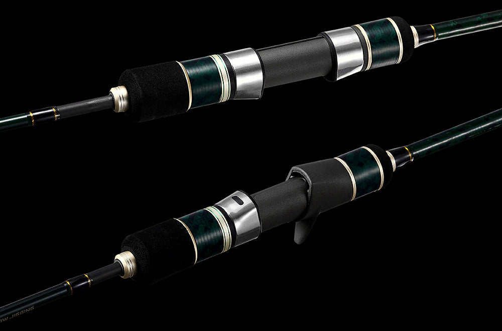 Solid Carbon Slow Pitch Jig Rod, 2-Piece Boat Rod, 1.8–1.98 m – product photo