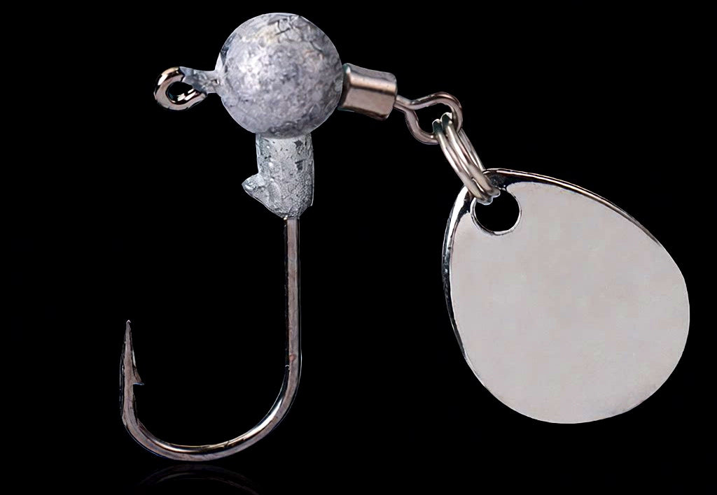 Round Jig Head Hook with Noise Blade, 2–4 g (0.07–0.14 oz) – product photo