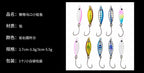 Micro Jig Single Hook Metal Jig, 3.3–5.5 g (0.12–0.19 oz) – product photo