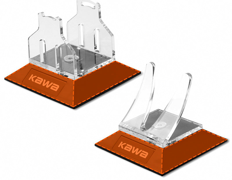 Transparent Reel Display Stand, Baitcasting or Spinning Reel – product photo
