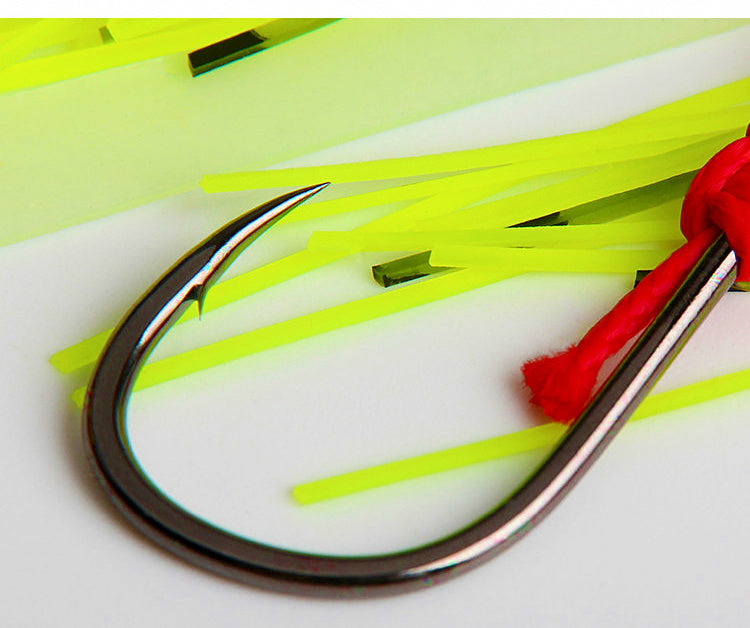 Plated Metal Jig with Double Hooks, 40–400 g (1.4–14.1 oz) – product photo