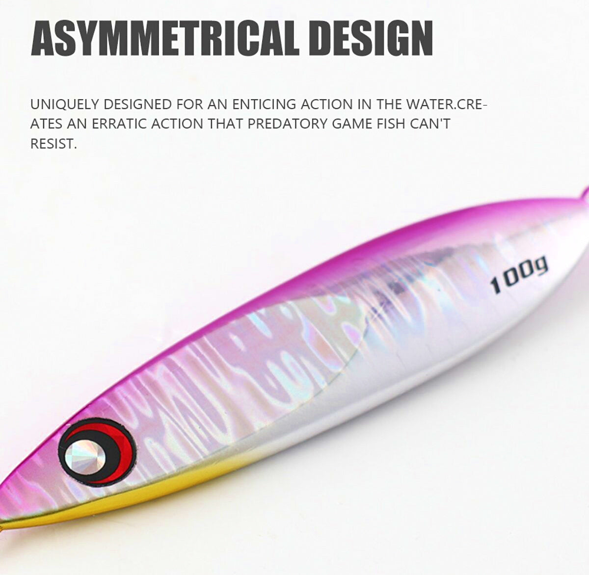 Slow Pitch Jig, 60–160 g (2.1–5.6 oz) – product photo