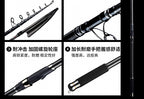 Carbon Telescopic Surf Casting Rod, 2.1–5.4 m (6.9–17.7 ft) – product photo
