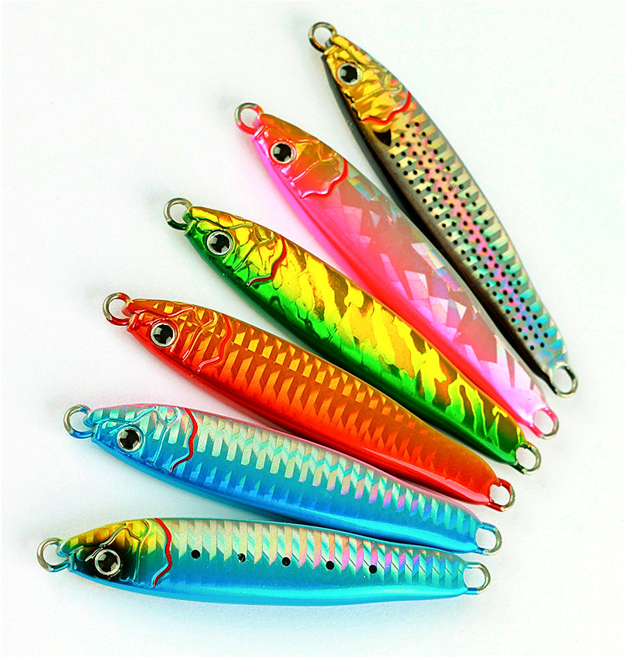 Slow-Sinking Glow Metal Jig, 60–150 g (2.1–5.3 oz) – product photo
