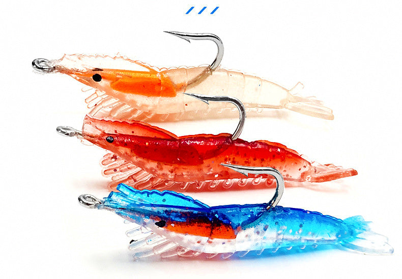 Lead Head Soft Shrimp Lure, 3 g (0.11 oz) 6 cm – product photo