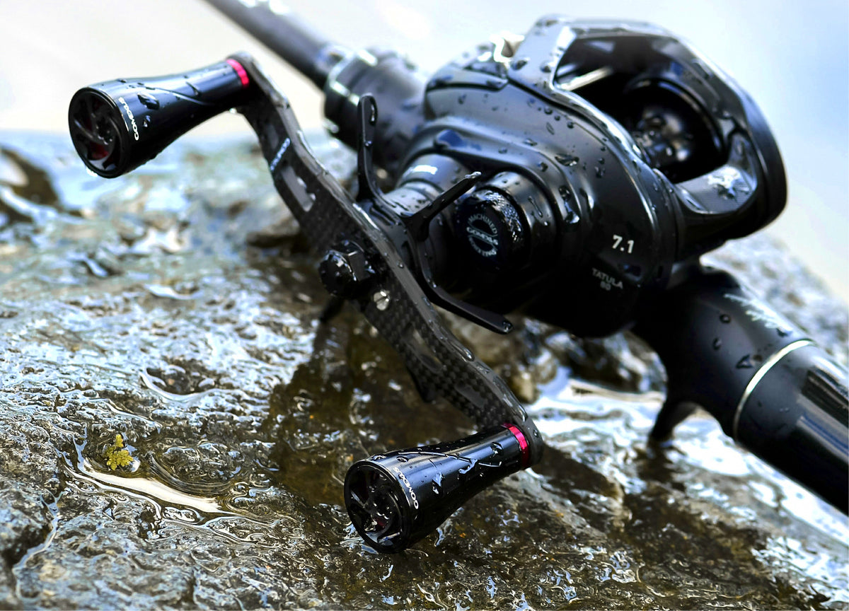 Carbon Fiber Baitcasting Reel Handle Arm, 85–105 mm – product photo