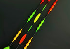 Balsa Wood Upright Sea Fishing Float, Glow Stick Compatible – product photo