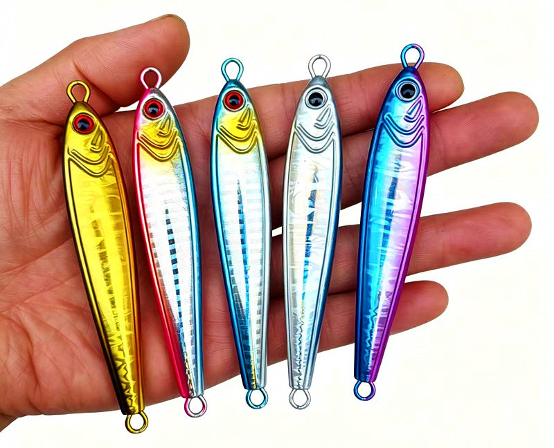 Metal Jig with Single Hook, 100–180 g (3.5–6.3 oz) – product photo