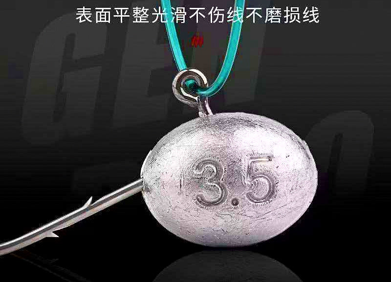 Barbed Jig Head Hooks for Soft Baits, 1.5–6.5 g, 10/50 Pack – product photo