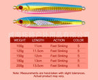 Glow Metal Jig, 100–200 g (3.5–7.1 oz) – product photo