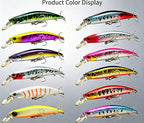 Sinking Minnow Lure, 28 g (1 oz), 12.5 cm (4.9 in) – product photo