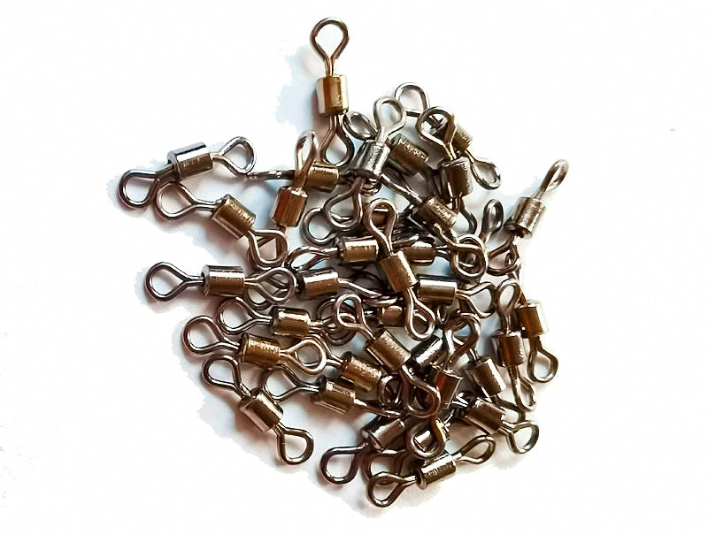 Figure-8 Ring Connector for Fishing Rigs, Sizes 12/10/8 – product photo