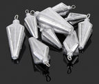 Four-Sided Starfruit Lead Sinkers, 1.1–7.1 oz (30–200 g) – product photo