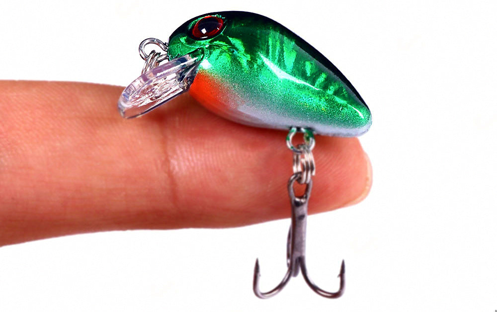 Mini Fat Crankbait Lure, 3 cm (1.2 in) 1.5 g (0.05 oz) – product photo