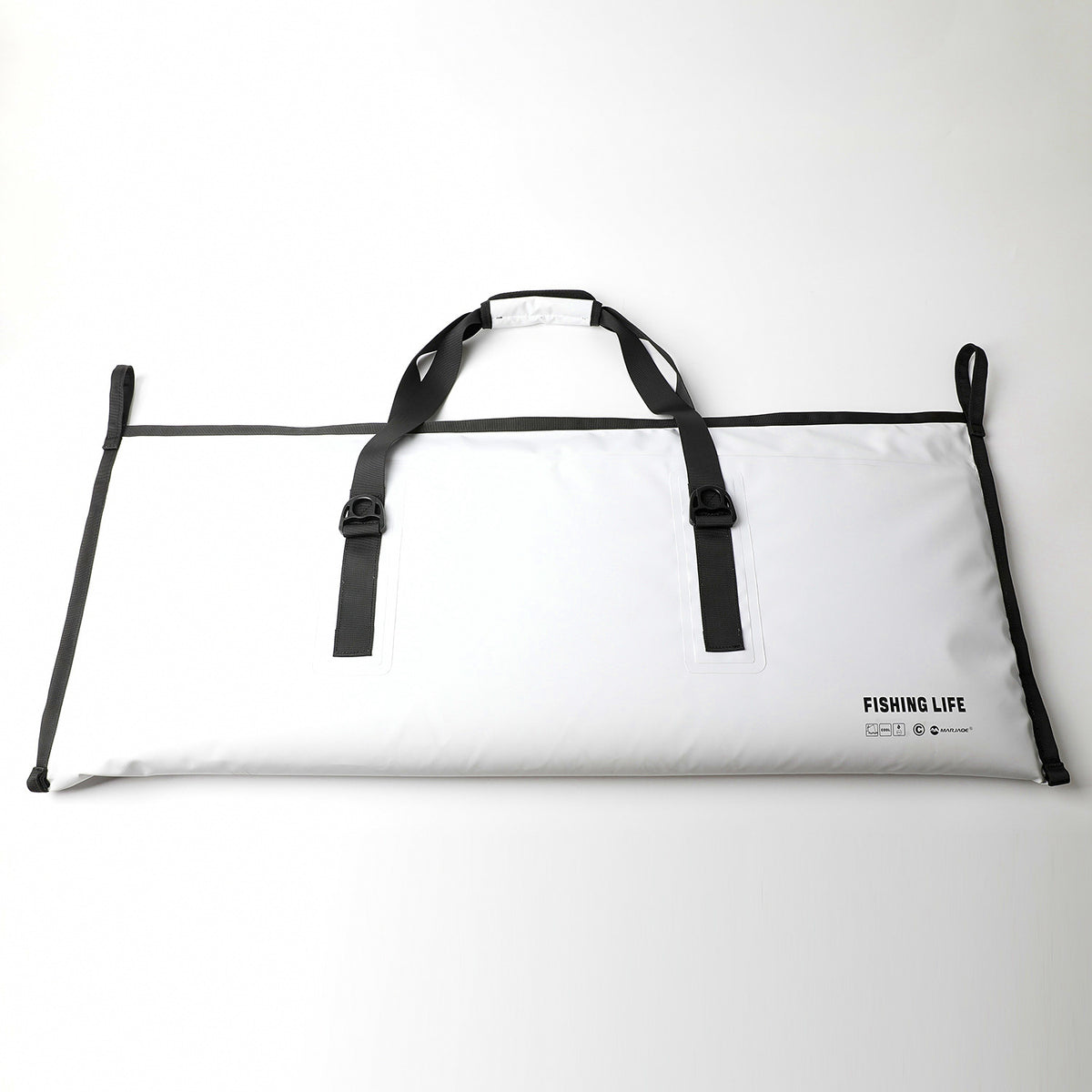 Insulated Fish Cooler Bag, Airtight Zipper, 108 x 42 cm – product photo