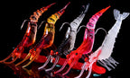 Segmented Soft Shrimp Lure with Hook, Glow & Color Options – product photo