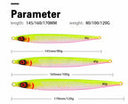 Fish Scale Slow Pitch Jig, 80–120 g (2.8–4.2 oz) – product photo