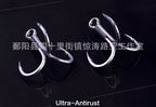 4X Strong Treble Hooks, Saltwater, Gray, Sizes 8 to 5/0 – product photo