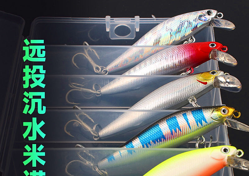 Sinking Minnow Hard Bait, 5–14 g (0.18–0.49 oz) – product photo