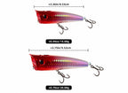 Surface Popper Lure, 14 g and 20 g (0.5 oz and 0.7 oz) – product photo
