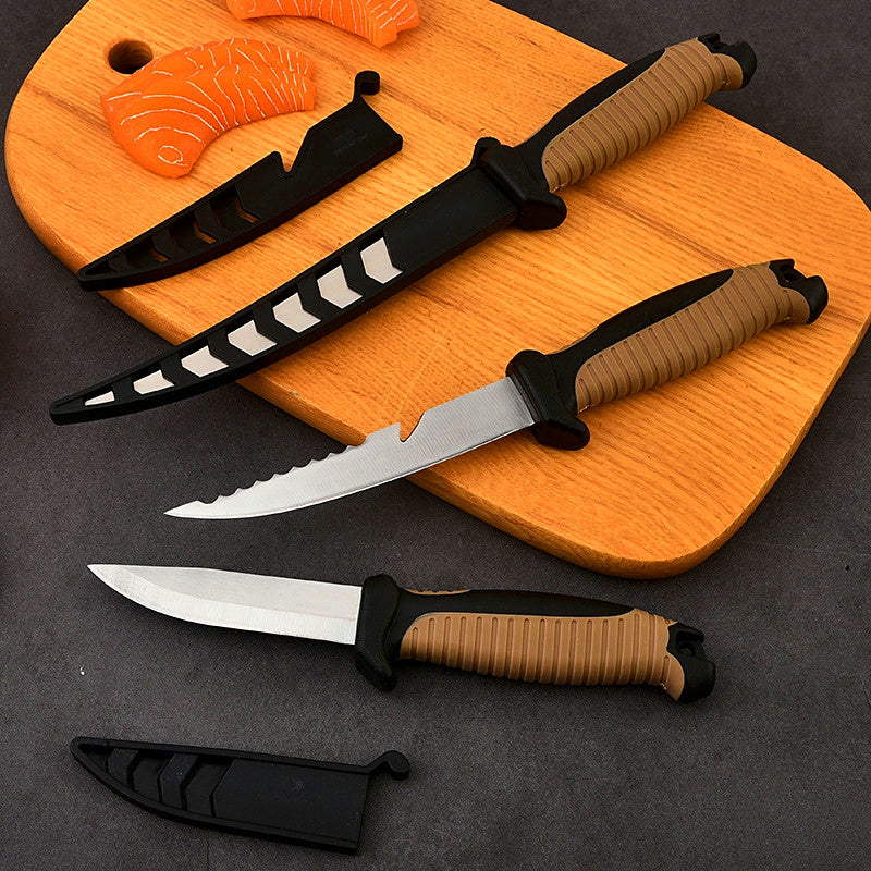 Fish Knife, 13 cm (5 in) Stainless Steel Blade, Boat & Camping – product photo