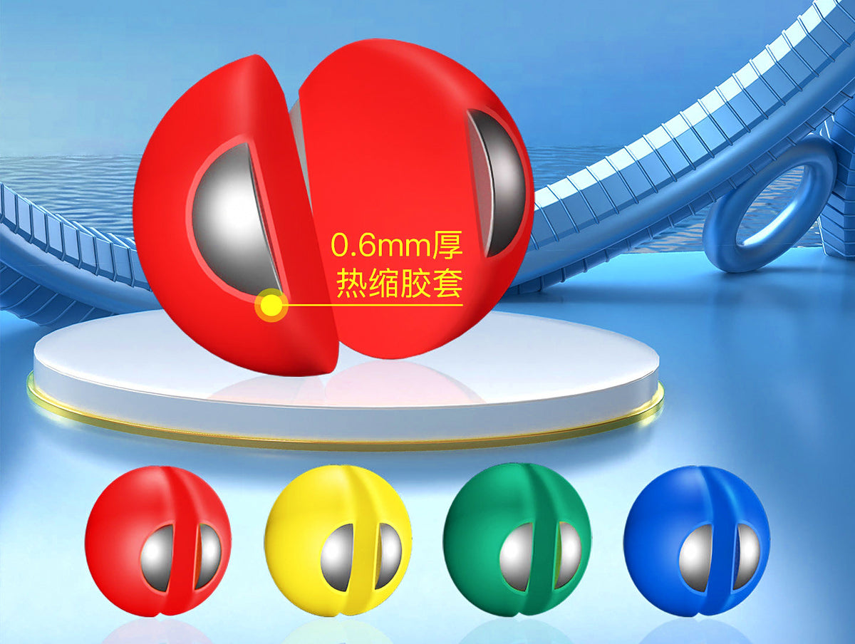 Coated Split Shot Sinkers, G2–9B, 0.014–0.145 oz (0.4–4.1 g) – product photo