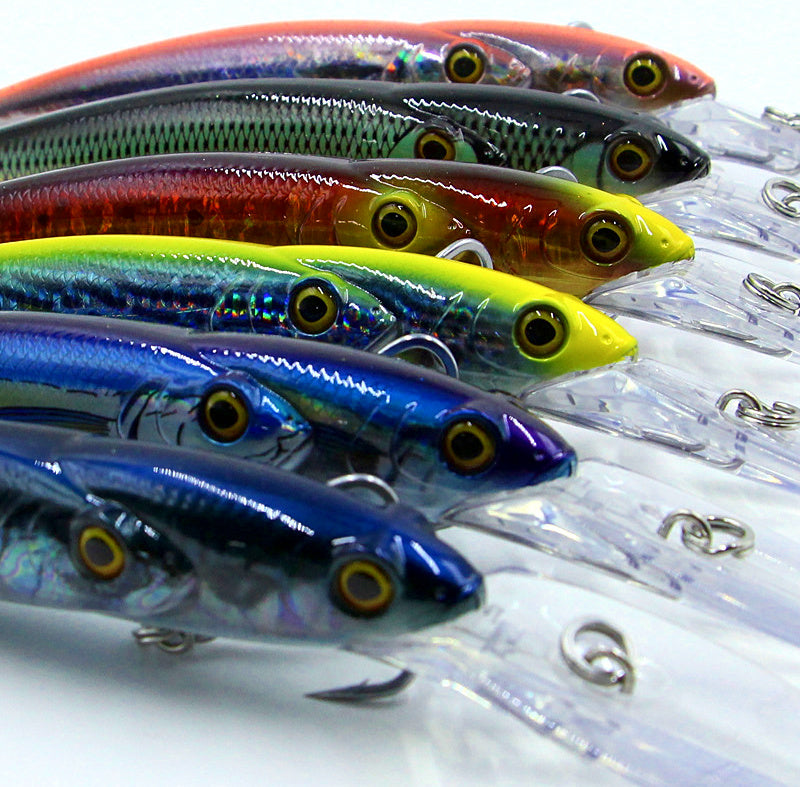 Floating Double-Head Topwater Lure, 24 cm (9.4 in) 83 g – product photo