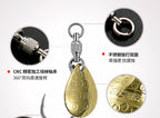 Ball Bearing Swivel Single Hook with Sequin Flash, S/M/L – product photo