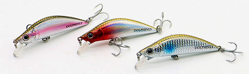 Micro Slow-Sinking Minnow Hard Bait, Sinking Twitch Lure – product photo
