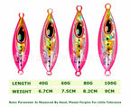 Slow Fall Jig, UV Glow, 40–100 g (1.4–3.5 oz) – product photo