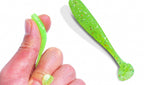 Floating T-Tail Soft Swimbaits, Assorted, 5.5–7.5 cm (2.2–3 in) – product photo