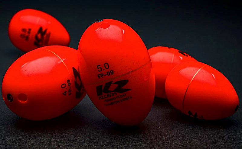 Sea Fishing Float Bobber, Red or Yellow Top, Multiple Sizes – product photo