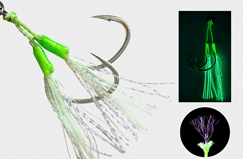 Laser Metal Jig, Glow Wire Hooks, 40–120 g (1.4–4.2 oz) – product photo