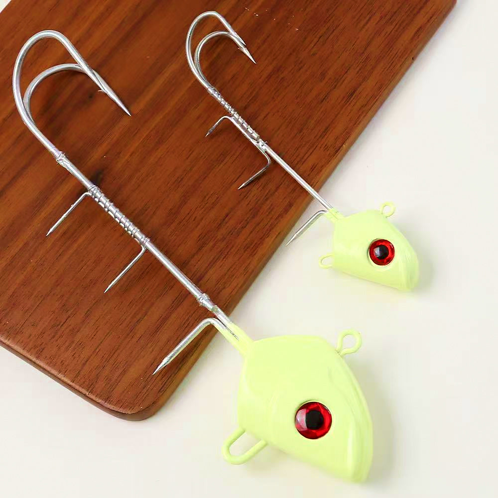 Glow Lead Jig Head Hook, 7–225 g (0.25–8 oz) – product photo
