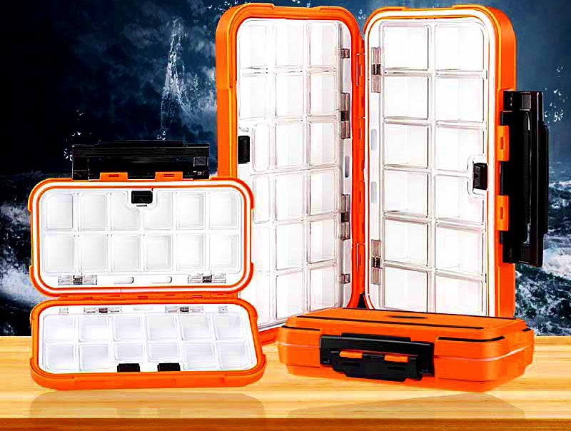 Waterproof Tackle Storage Box with Compartments – product photo