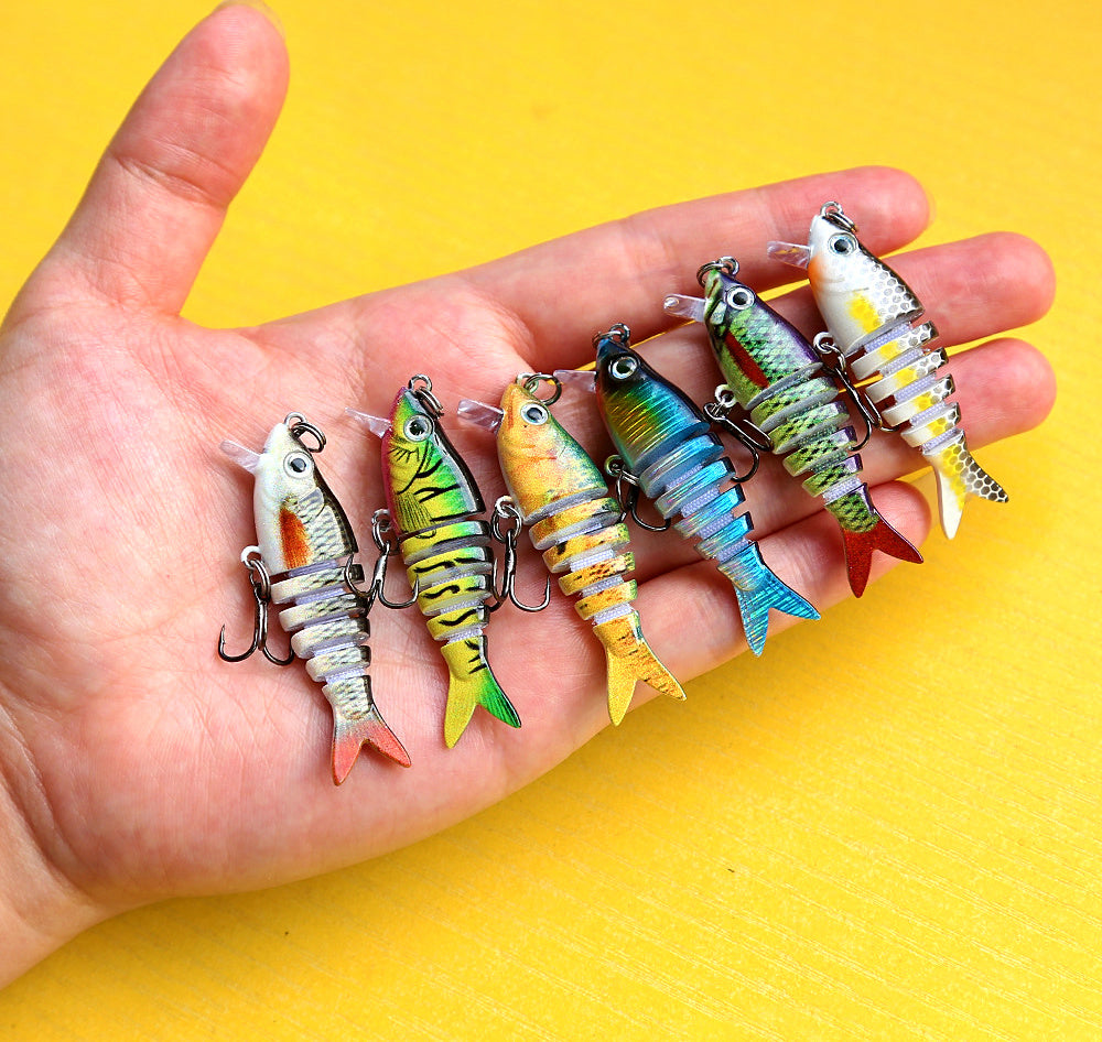 Jointed Swimbait Hard Bait, 5.5 cm (2.2 in) 4.5 g (0.16 oz) – product photo
