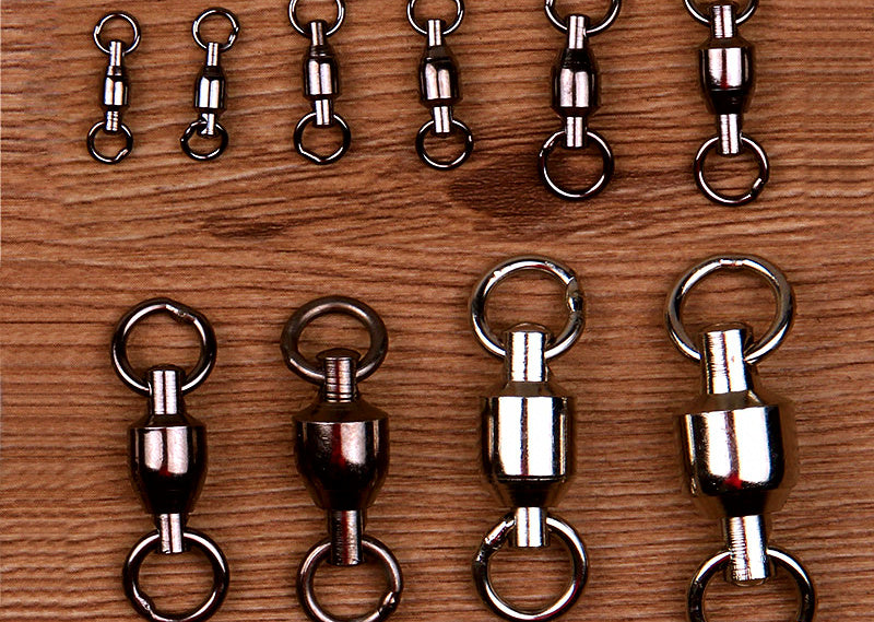 Figure-8 Ring Swivel Connectors, 6–57 mm (0.24–2.2 in) – product photo