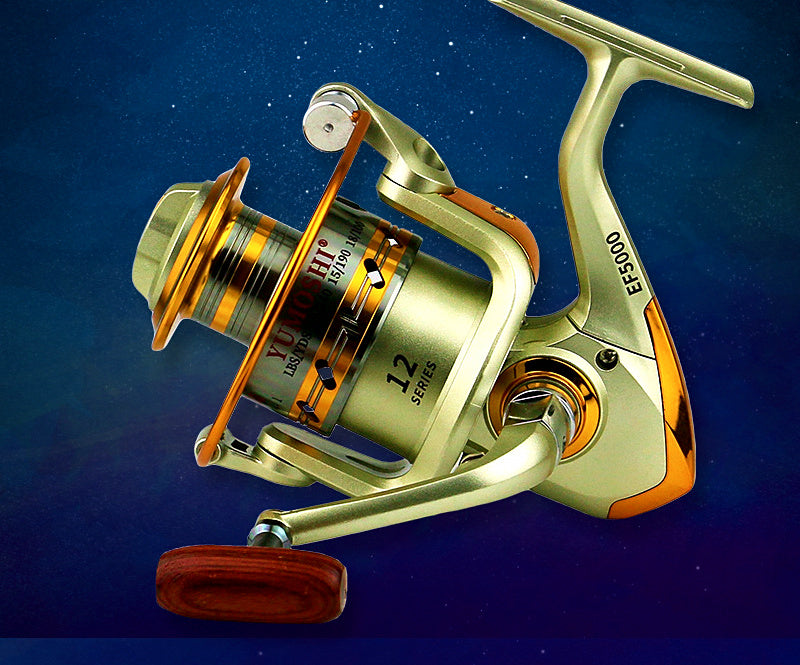 Spinning Reel with Metal Bail Arm, Sizes 1000–9000 – product photo