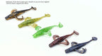 T-Tail Soft Swimbait Grubs, 10-Pack, 5.5 & 7 cm (2.2 & 2.8 in) – product photo