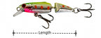 Jointed Minnow Lure, Sinking, 3–4.2 g (0.11–0.15 oz) – product photo