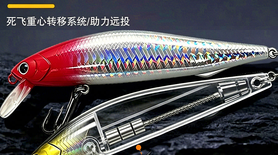 Sinking Minnow Hard Bait, 5–14 g (0.18–0.49 oz) – product photo