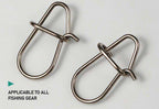 Gourd-Shaped Safety Pin Snap Connectors, Sizes 0–4 – product photo